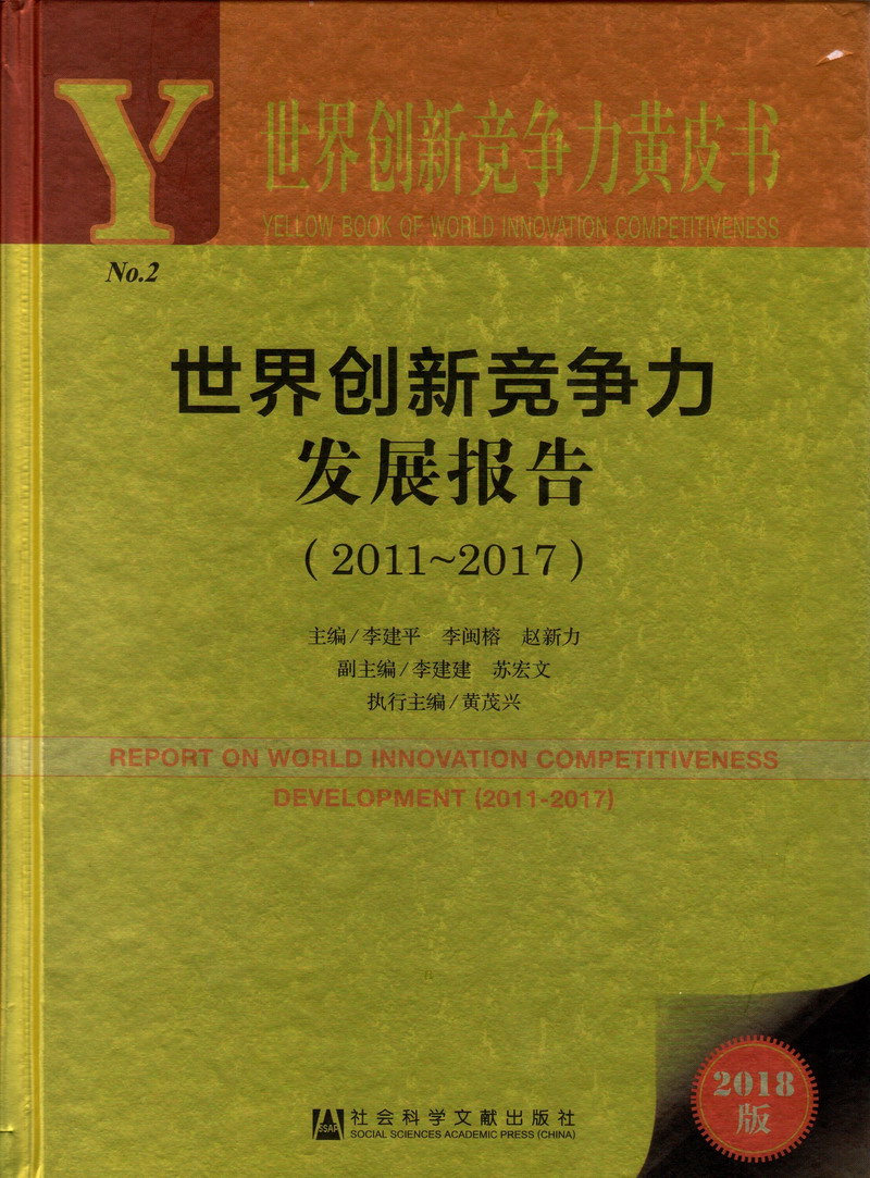 中国骚逼逼网世界创新竞争力发展报告（2011-2017）